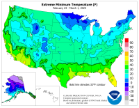 Extreme Minimum Temperature