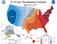 6-10 Day Temperature Forecast